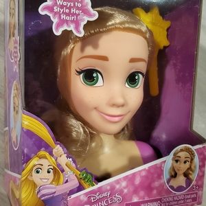 Rapunzel disney styling head mini